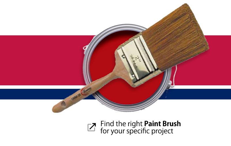 Redtree R10013 1 in. Regular Radiator Paint Brush Case of 12