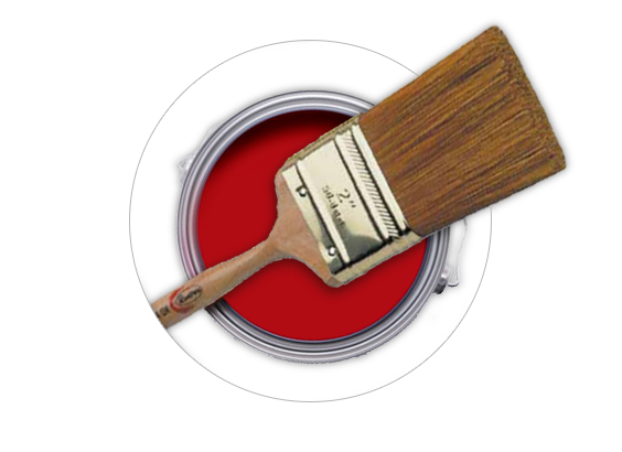 Redtree Industries 12043 Onyx 2-1/2 inch Paint Brush 