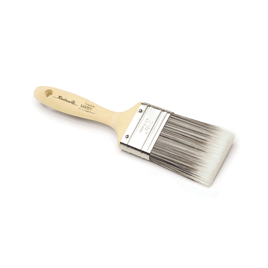 Bent Radiator Hog Bristle Paint Brushes